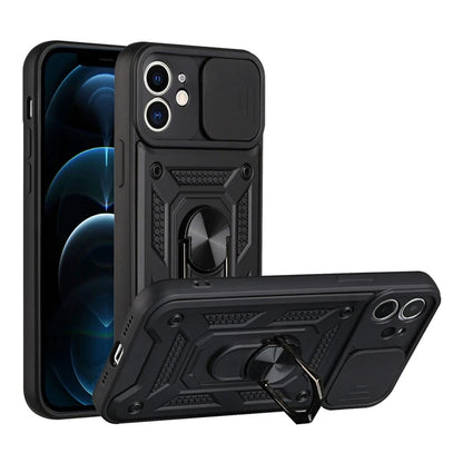 Cover til Apple iPhone 11, Techsuit, CamShield, Sort