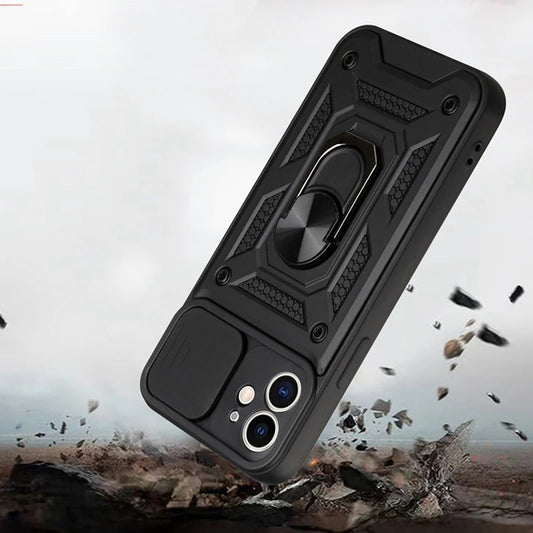Cover til Apple iPhone 11, Techsuit, CamShield, Sort