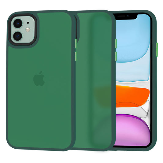 Etui til Apple iPhone 11, Techsuit, HaloFrost, Grøn