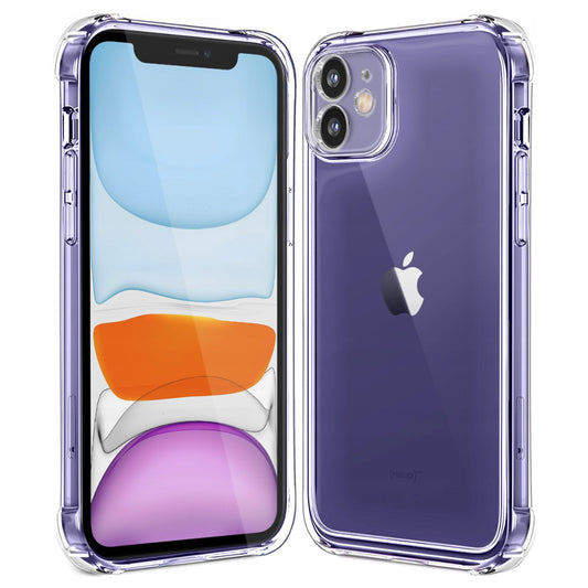 Cover til Apple iPhone 11, Techsuit, Shockproof Clear, Transparent