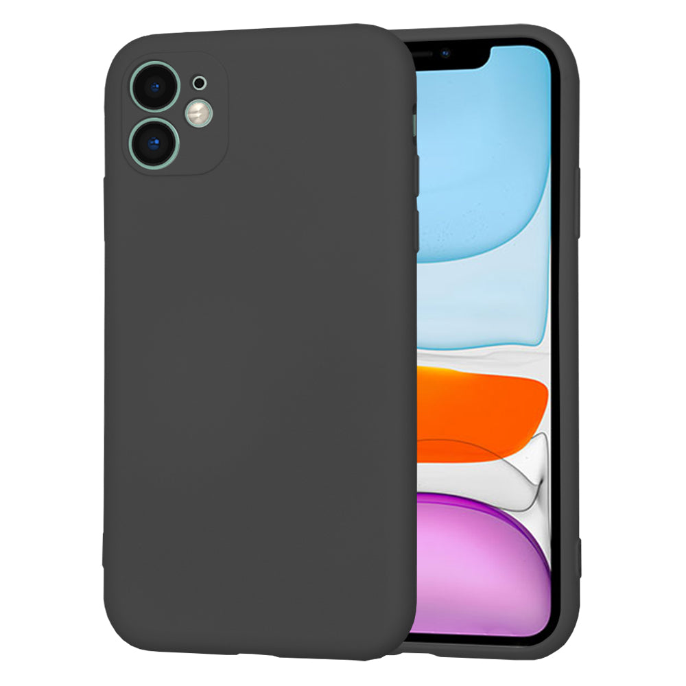 Cover til Apple iPhone 11, Techsuit, SoftFlex, Sort