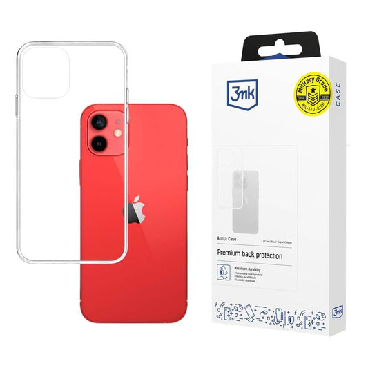Cover til Apple iPhone 12 / 12 Pro, 3MK, Armor, Transparent