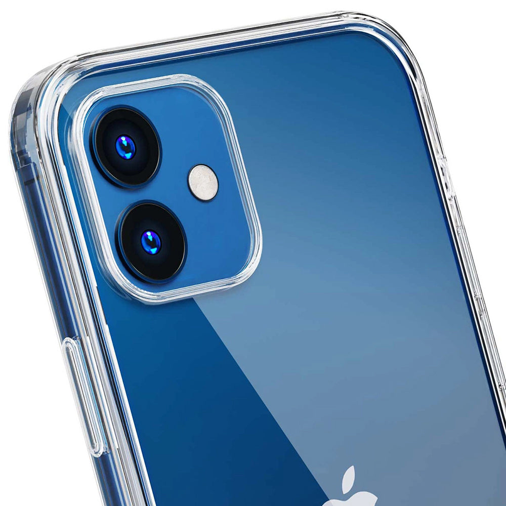 Etui til Apple iPhone 12 / 12 Pro, 3MK, Gennemsigtig