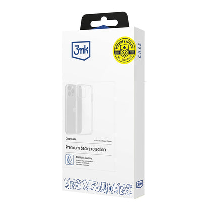 Etui til Apple iPhone 12 / 12 Pro, 3MK, Gennemsigtig