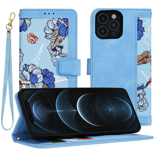 Cover til Apple iPhone 12 Pro Max, Techsuit, FlipCraft, Blå