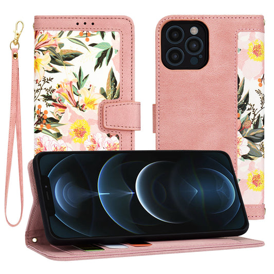 Cover til Apple iPhone 12 Pro Max, Techsuit, FlipCraft, Pink