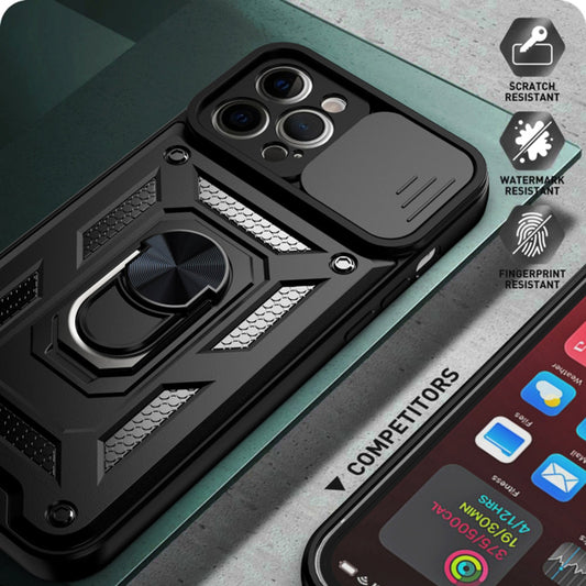 Case for Apple iPhone 12 Pro, Techsuit, CamShield, Blue
