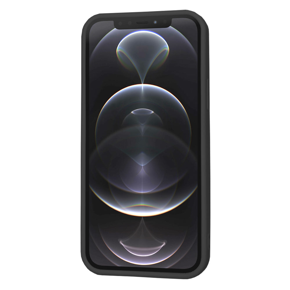 Cover til Apple iPhone 12 Pro, Techsuit, SoftFlex, Sort