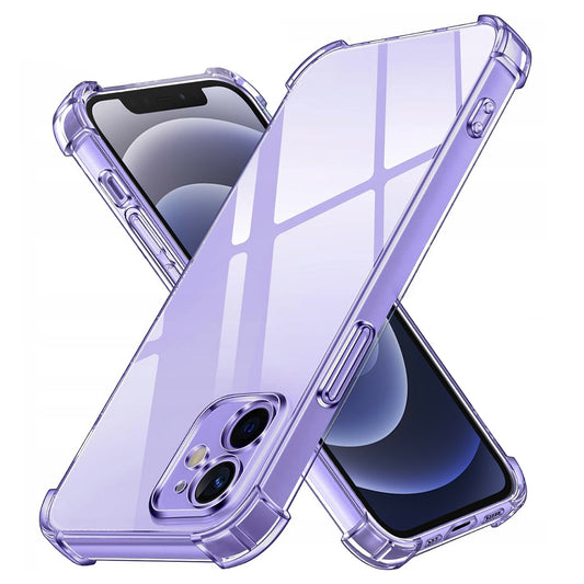 Cover til Apple iPhone 12, Techsuit, Stødabsorberende Klar, Transparent