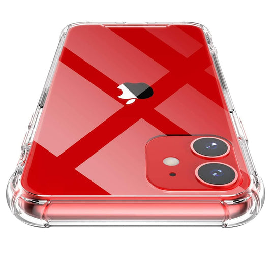 Cover til Apple iPhone 12, Techsuit, Stødabsorberende Klar, Transparent