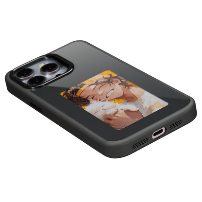 Cover til Apple iPhone 13 Pro Max, OEM, Tilpasset E-Ink Display, Sort