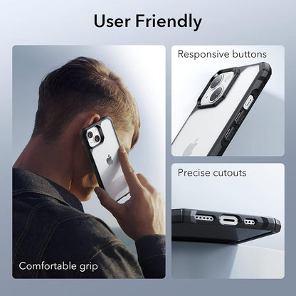 Cover til Apple iPhone 14 / 13, ESR, Air Armor, Sort Transparent
