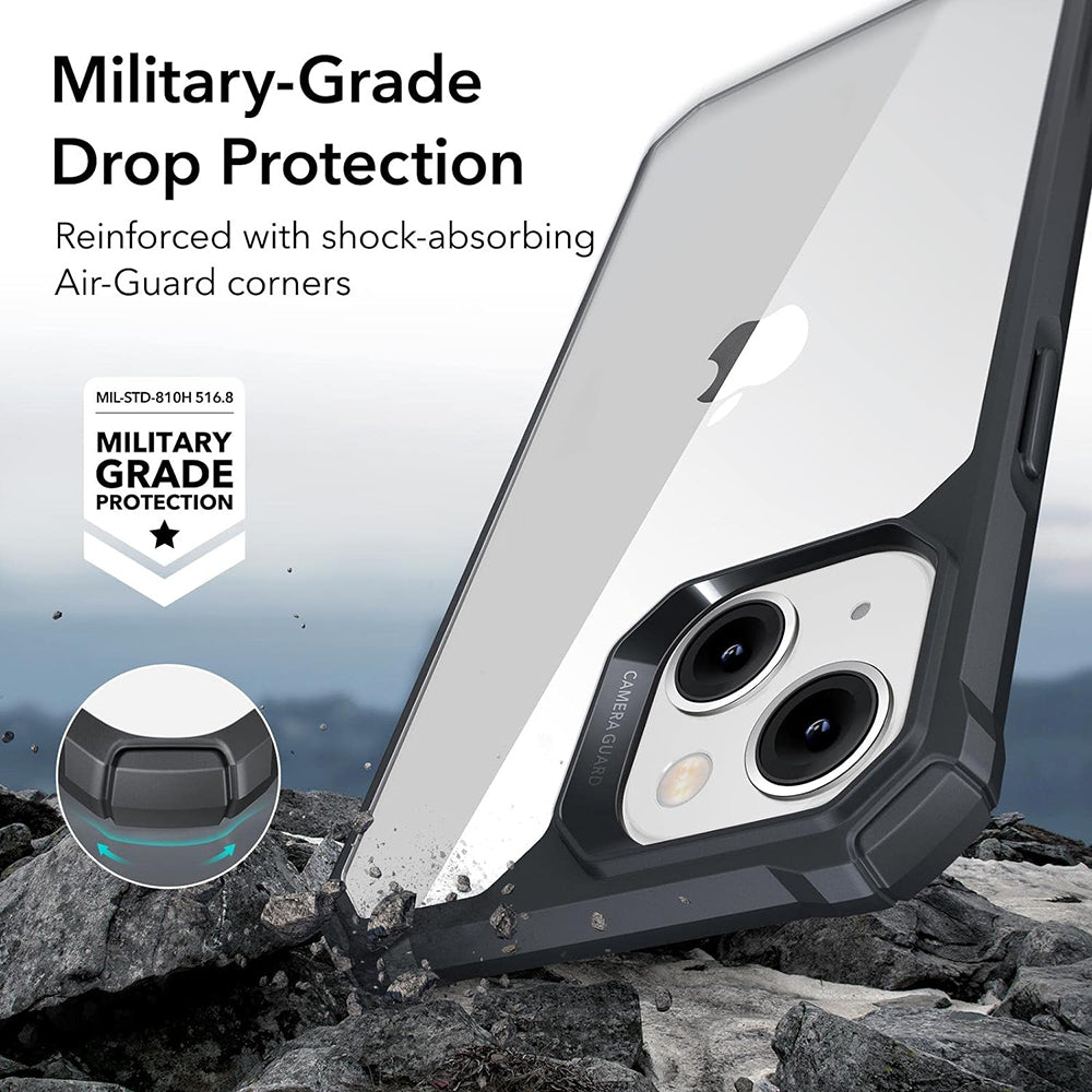 Cover til Apple iPhone 14 / 13, ESR, Air Armor, Sort Transparent