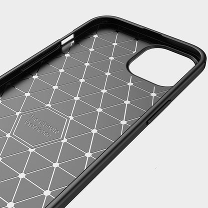 Cover til Apple iPhone 13 mini, Techsuit, Carbon, Sort