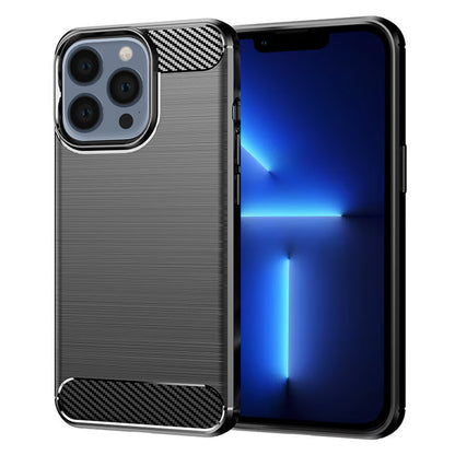 Cover til Apple iPhone 13 Pro Max, Techsuit, Carbon, Sort