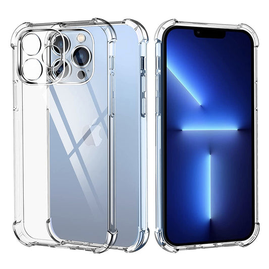 Cover til Apple iPhone 13 Pro Max, Techsuit, Stødabsorberende Klar, Transparent