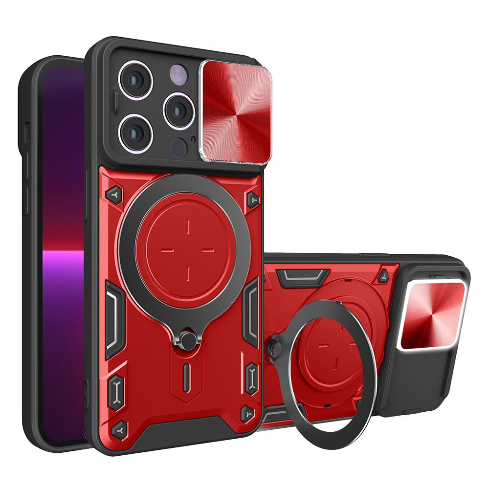Cover til Apple iPhone 13 Pro, Techsuit, CamGuard Pro, Rød