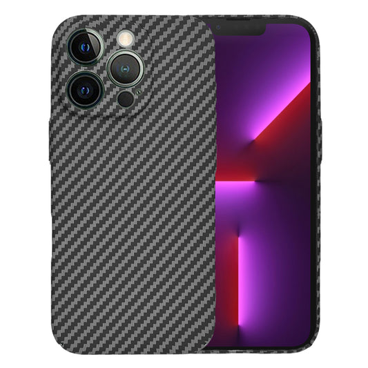 Etui til Apple iPhone 13 Pro, Techsuit, Carbonite FiberShell, Sort