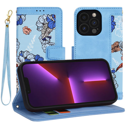 Cover til Apple iPhone 13 Pro, Techsuit, FlipCraft, Blå