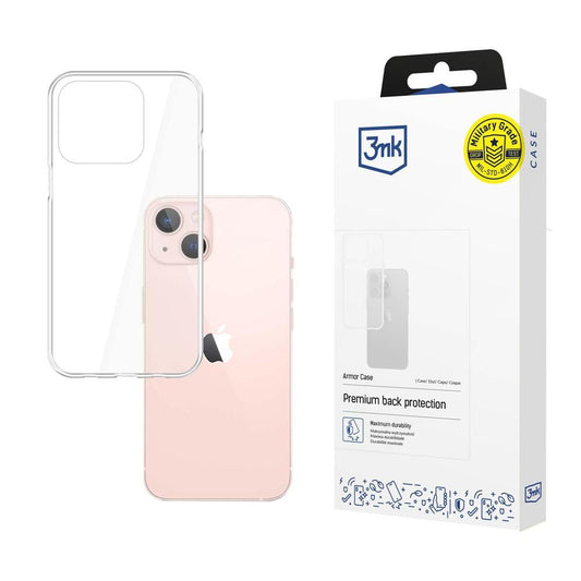 Cover til Apple iPhone 14, 3MK, Armor, Transparent