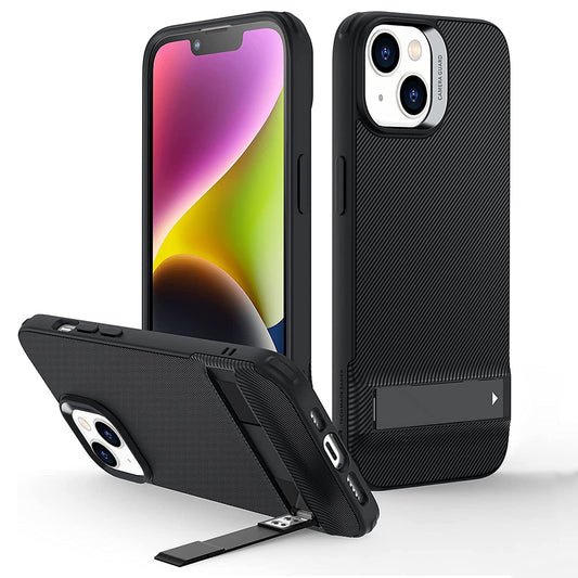 Etui til Apple iPhone 14 Plus, ESR, Air Shield Boost Kickstand, Sort