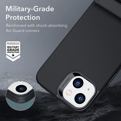Etui til Apple iPhone 14 Plus, ESR, Air Shield Boost Kickstand, Sort