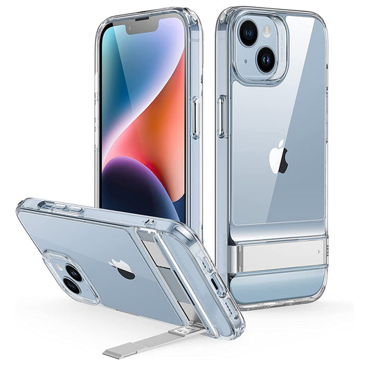 Etui til Apple iPhone 14 Plus, ESR, Air Shield Boost Kickstand, Gennemsigtig