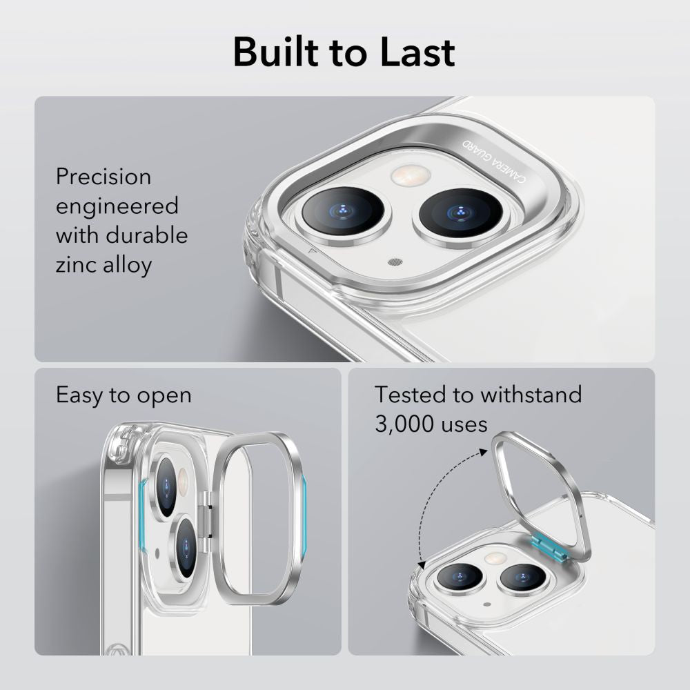 Case for Apple iPhone 14 Plus, ESR, Classic Kickstand, Transparent