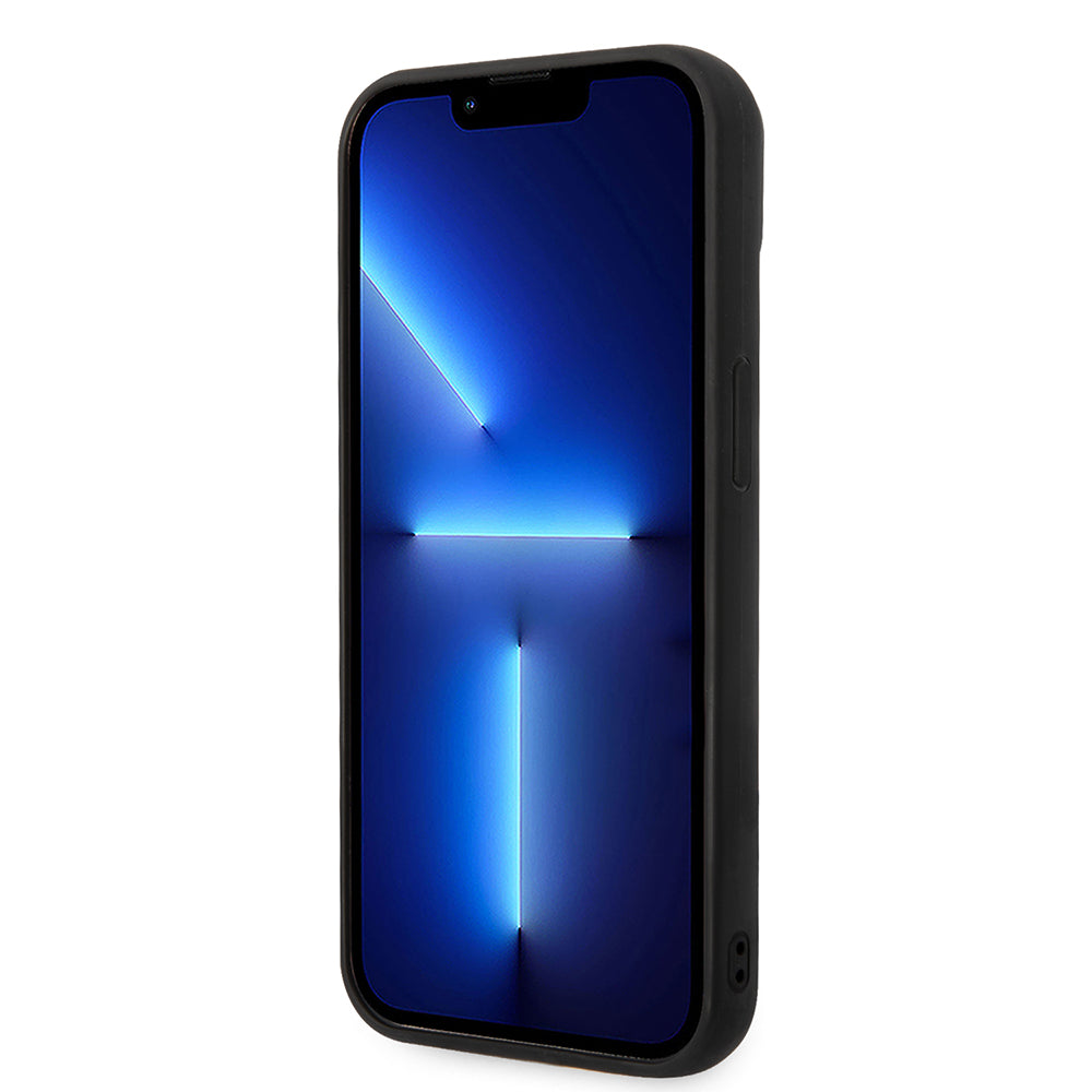 Etui til Apple iPhone 14 Plus, Karl Lagerfeld, 3D Monogram, Sort