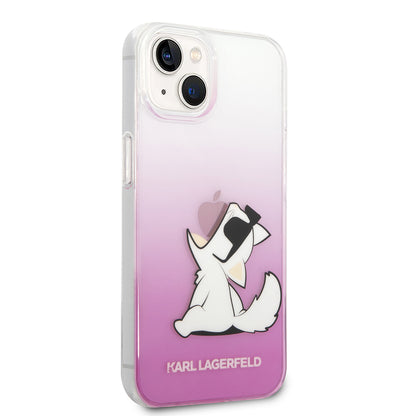 Etui til Apple iPhone 14 Plus, Karl Lagerfeld, Choupette Fun, Pink