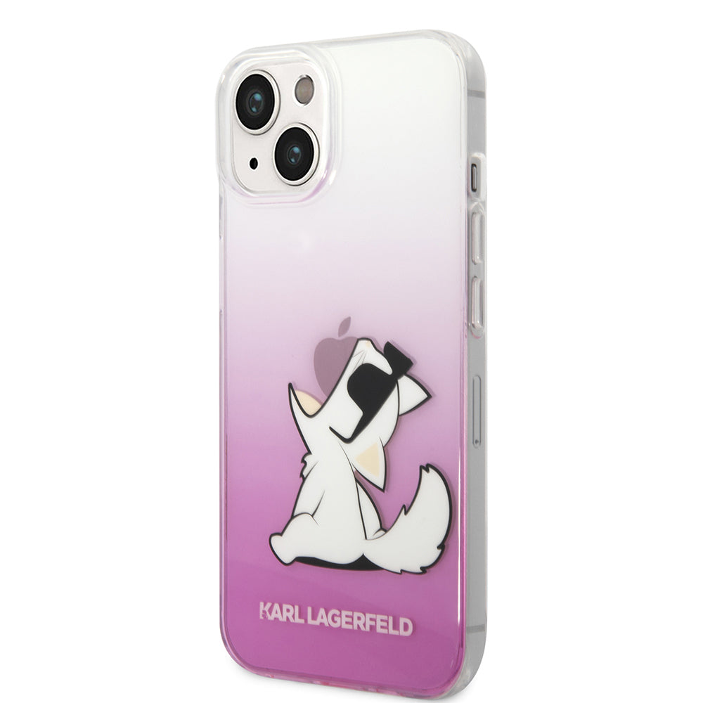 Etui til Apple iPhone 14 Plus, Karl Lagerfeld, Choupette Fun, Pink