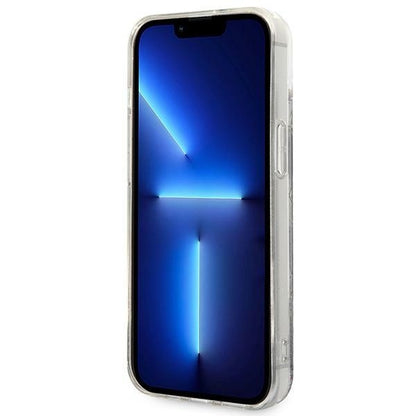 Cover til Apple iPhone 14 Plus, Karl Lagerfeld, Liquid Glitter Monogram, Sort