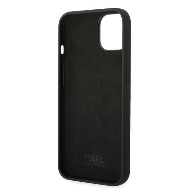 Etui til Apple iPhone 14 Plus, Karl Lagerfeld, Silicone RSG, Sort