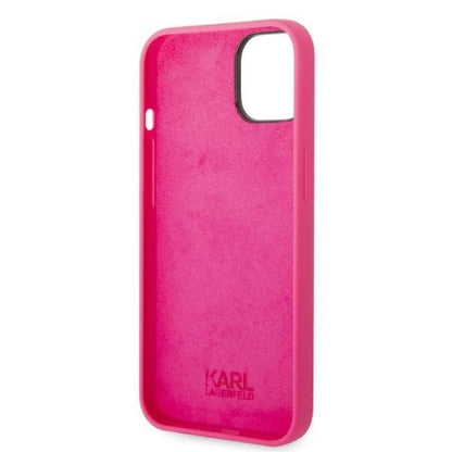 Etui til Apple iPhone 14 Plus, Karl Lagerfeld, Silicone RSG, Pink