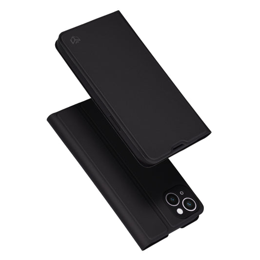 Cover til Apple iPhone 14 Plus, Techsuit, Magskin Book, Sort