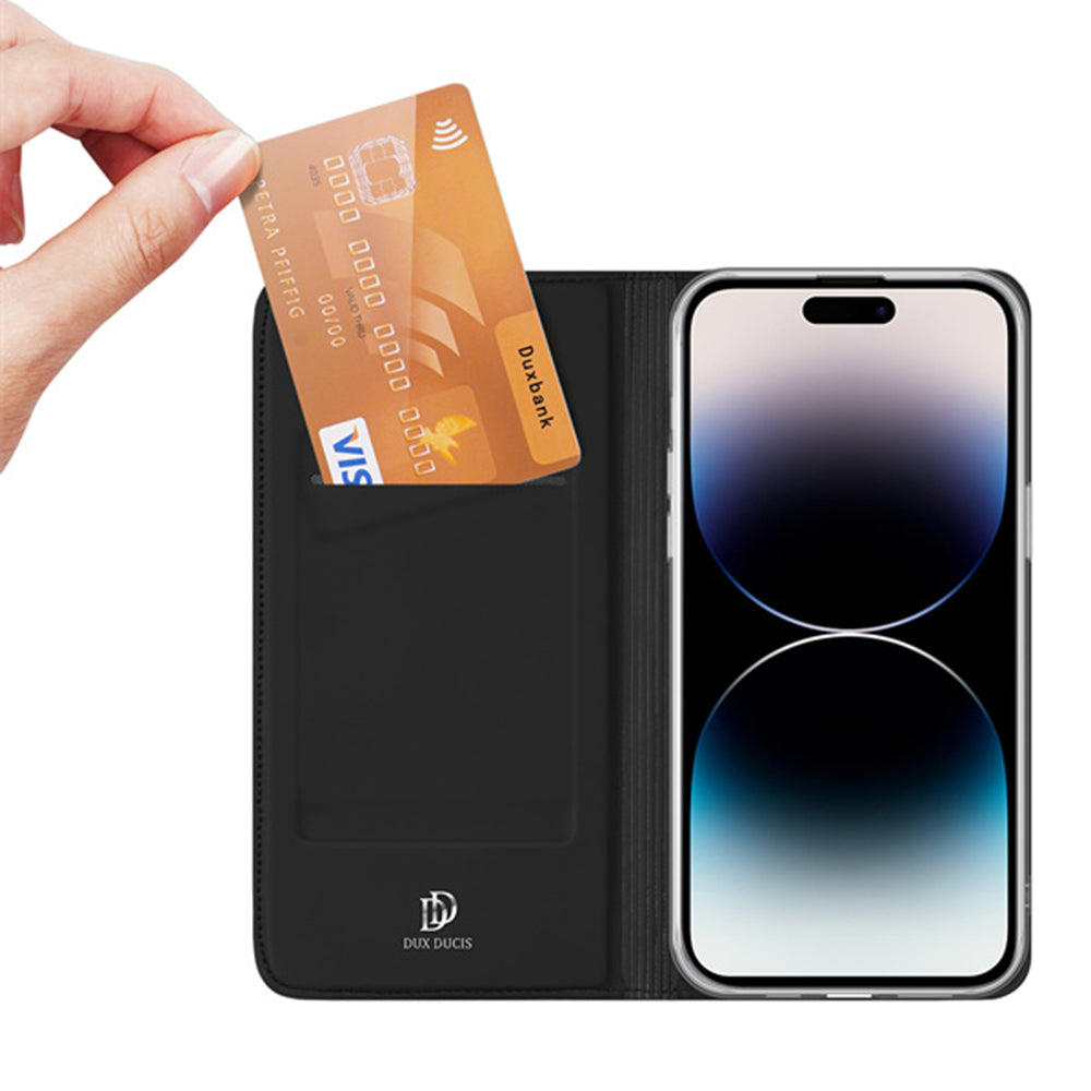 Cover til Apple iPhone 14 Pro, DUX DUCIS, Skin Pro, Sort