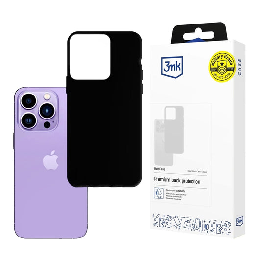 Etui til Apple iPhone 14 Pro Max, 3MK, Mat Sort