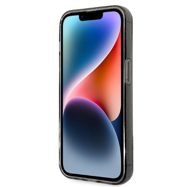 Etui til Apple iPhone 14 Pro Max, Karl Lagerfeld, Glitter Karl & Choupette, Sort