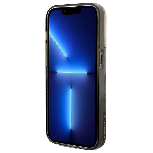 Etui til Apple iPhone 14 Pro Max, Karl Lagerfeld, Liquid Glitter Choupette, Gennemsigtig