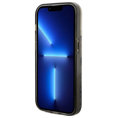 Etui til Apple iPhone 14 Pro Max, Karl Lagerfeld, Liquid Glitter Choupette, Gennemsigtig