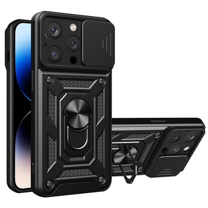 Cover til Apple iPhone 14 Pro Max, Techsuit, CamShield, Sort