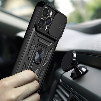 Cover til Apple iPhone 14 Pro Max, Techsuit, CamShield, Sort