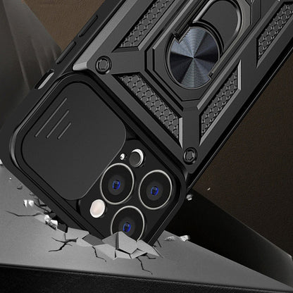 Cover til Apple iPhone 14 Pro Max, Techsuit, CamShield, Sort