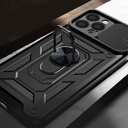 Cover til Apple iPhone 14 Pro Max, Techsuit, CamShield, Sort