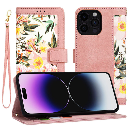 Cover til Apple iPhone 14 Pro Max, Techsuit, FlipCraft, Pink