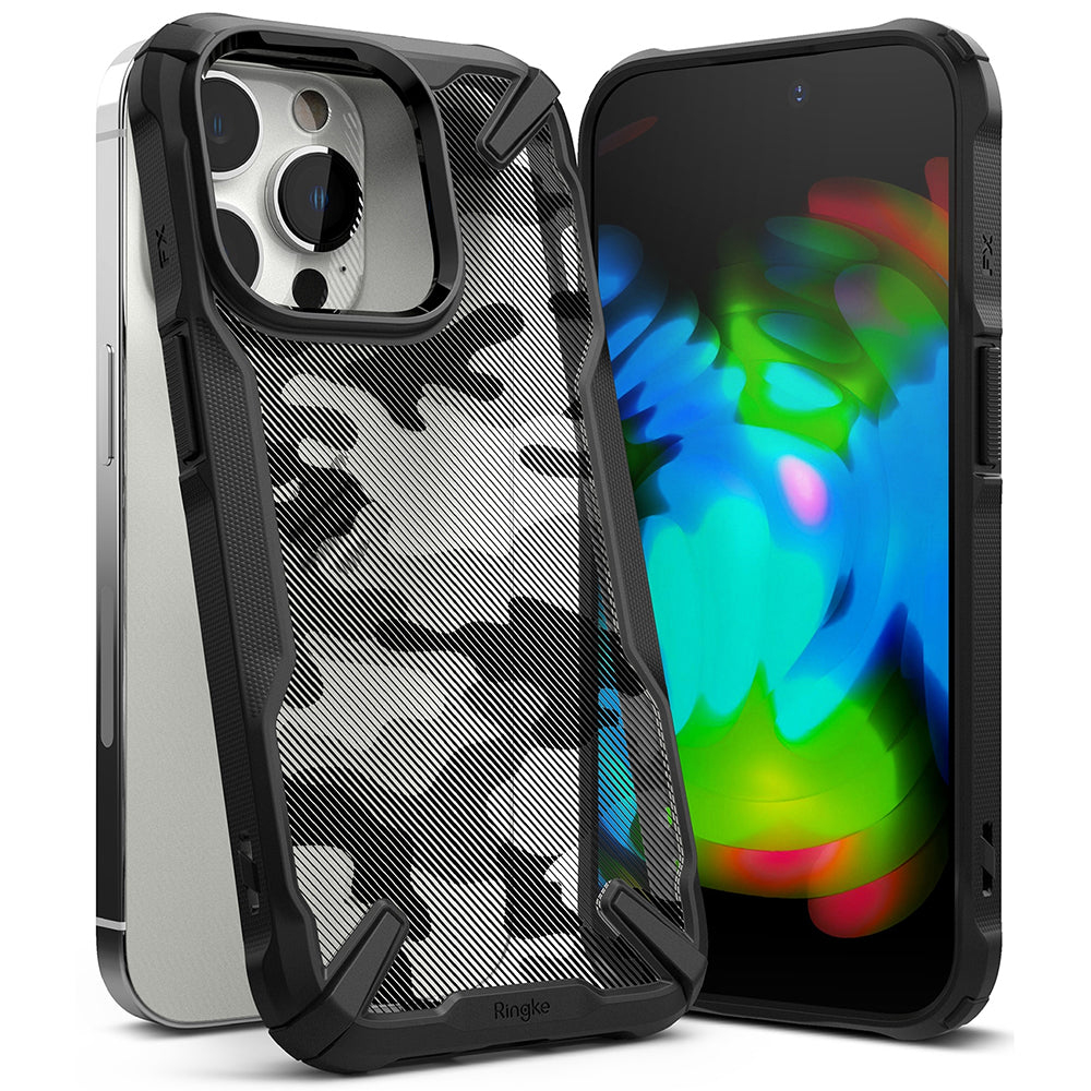 Etui til Apple iPhone 14 Pro, Ringke, Fusion X Design, Camouflage