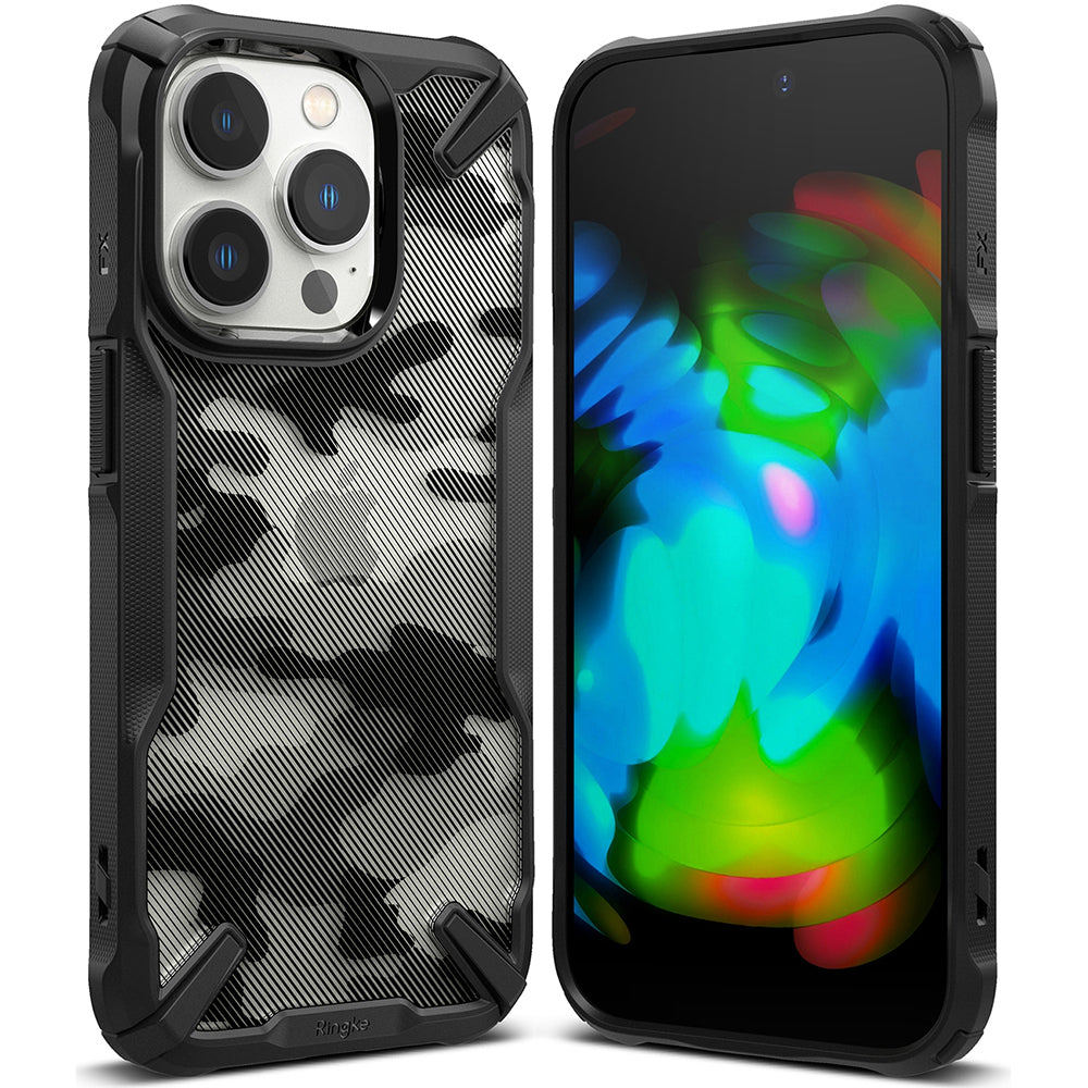 Etui til Apple iPhone 14 Pro, Ringke, Fusion X Design, Camouflage