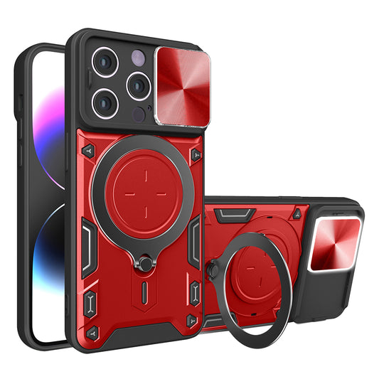 Cover til Apple iPhone 14 Pro, Techsuit, CamGuard Pro, Rød