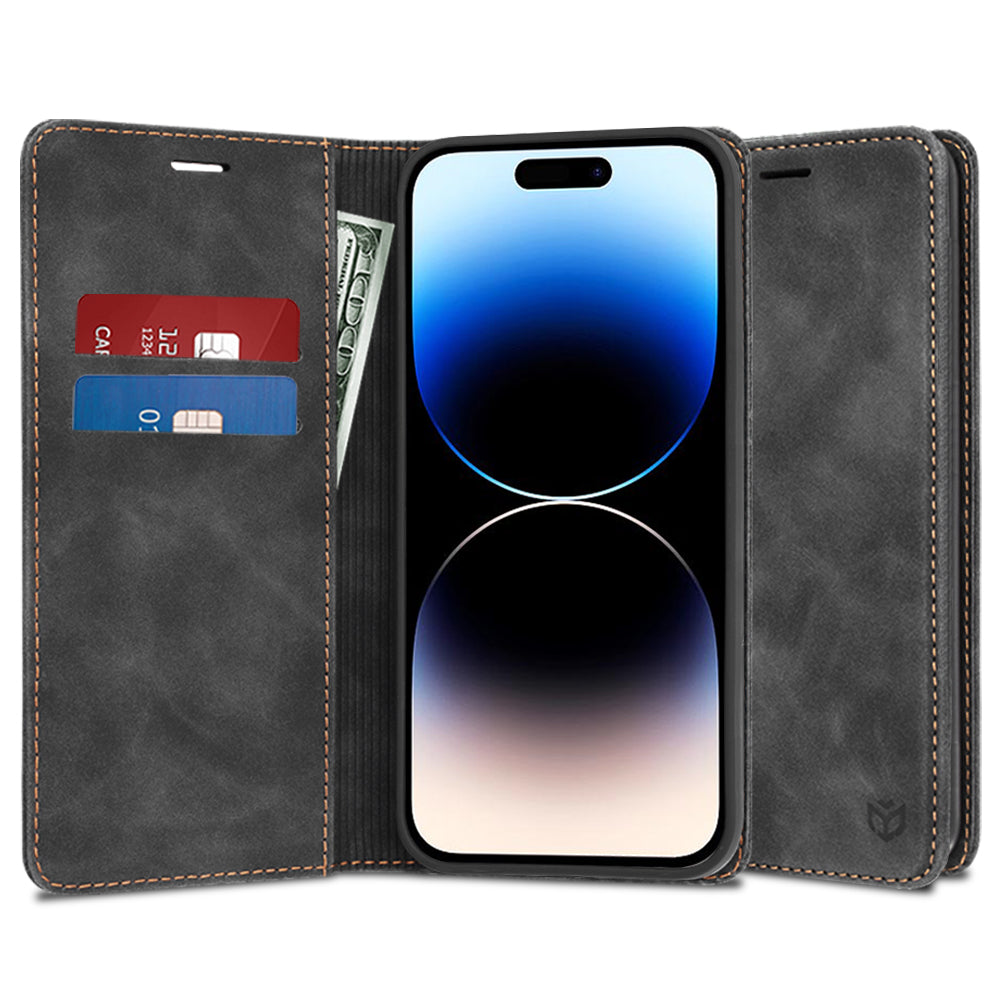 Cover til Apple iPhone 14 Pro, Techsuit, Confy, Sort