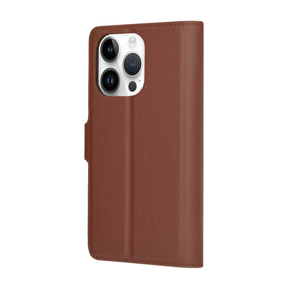 Cover til Apple iPhone 14 Pro, Techsuit, Leather Folio, Brun